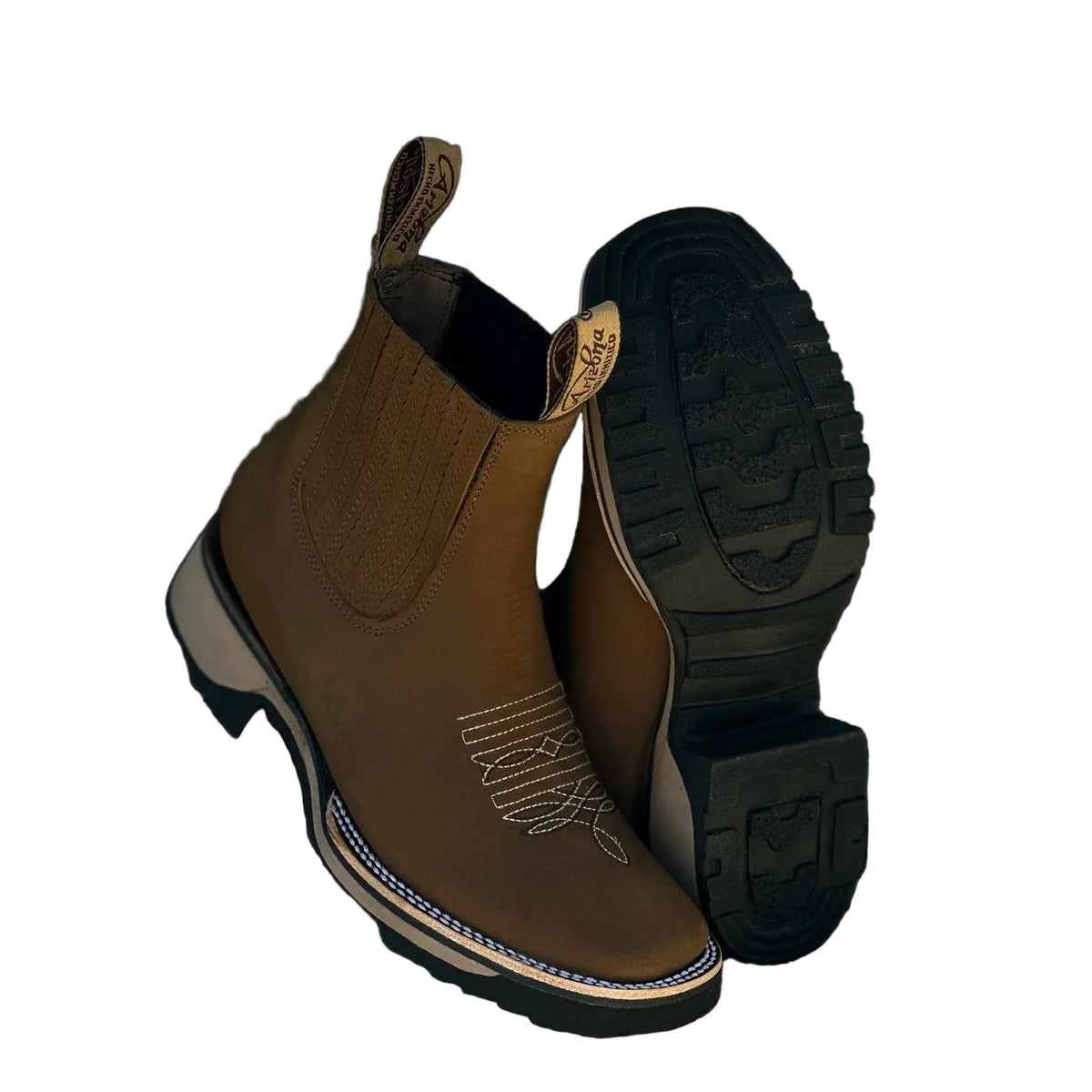 Unisex Cowboy-Stiefel für Herren und Damen im klassischen Stil 0