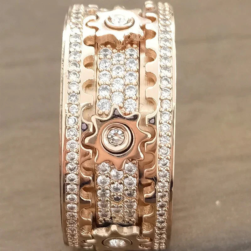 Unisex Dreh-Ring Modernes Design für Stil und Ruhe 6