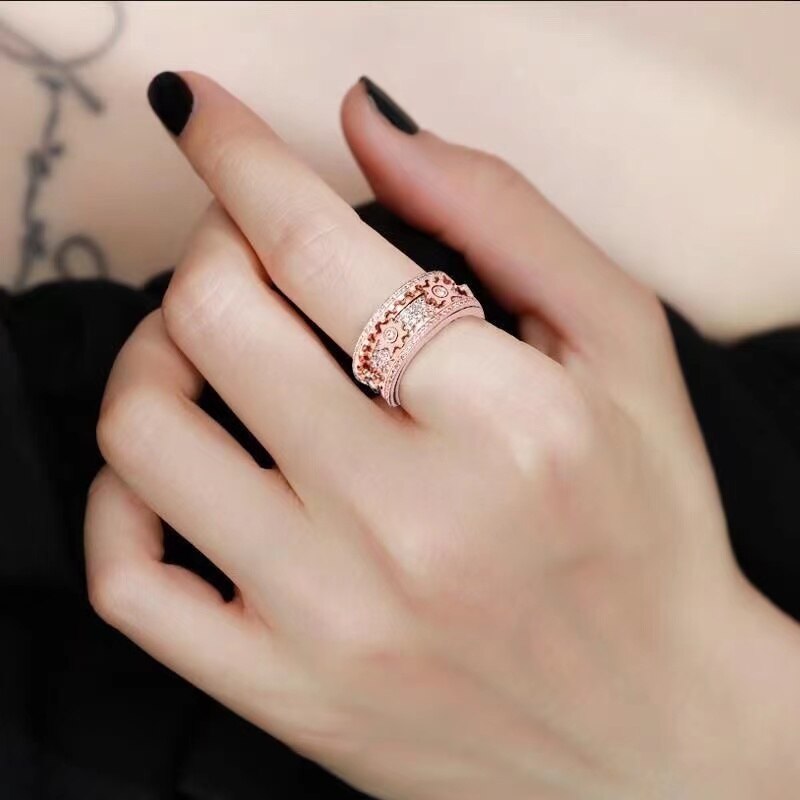 Unisex Dreh-Ring Modernes Design für Stil und Ruhe 7