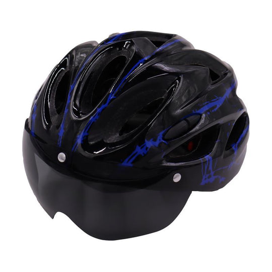 Unisex Fahrradhelm mit verstellbarem Passformsystem und abnehmbarem Visier 7