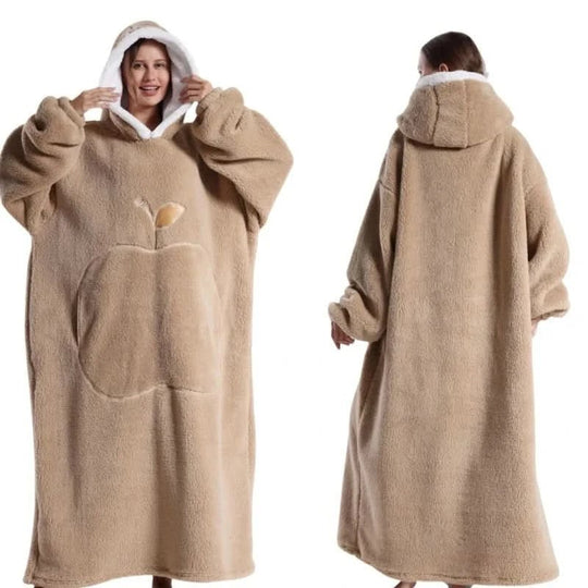 Unisex Fleece Hoodie Übergröße für Komfort und Entspannung 6