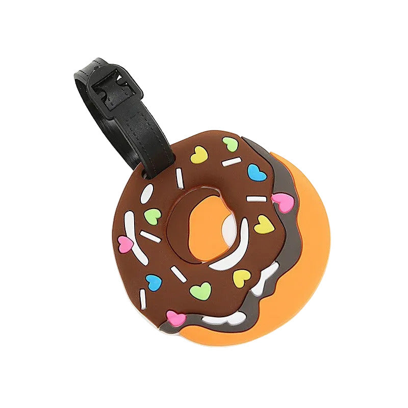 Unisex Gepäckanhänger Donut Design Kreativ und Praktisch 0