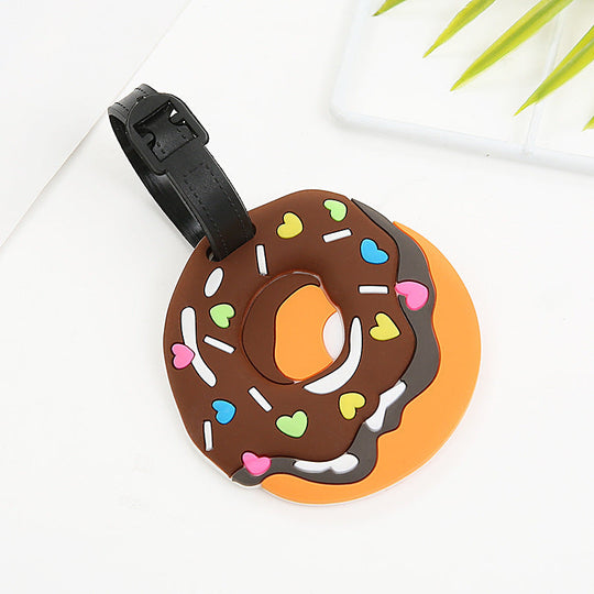 Unisex Gepäckanhänger Donut Design Kreativ und Praktisch 5