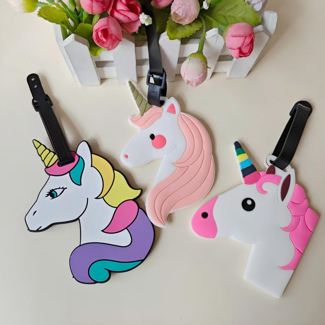 Unisex Gepäckanhänger Einhorn Design Verspielt 1