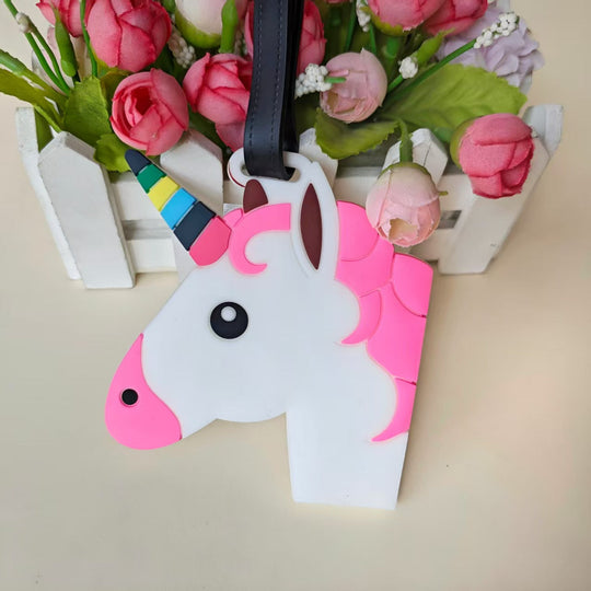 Unisex Gepäckanhänger Einhorn Design Verspielt 7