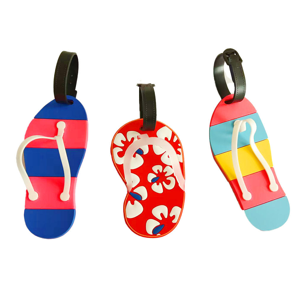 Unisex Gepäckanhänger Flip-Flop Design Kreativ 3