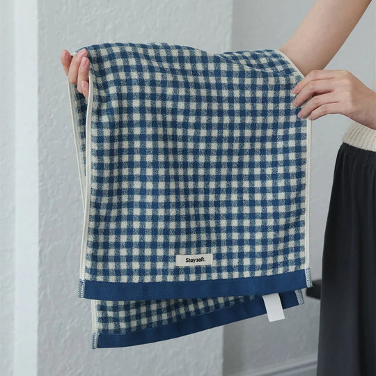 Unisex Handtuch Kariert Funktional 6