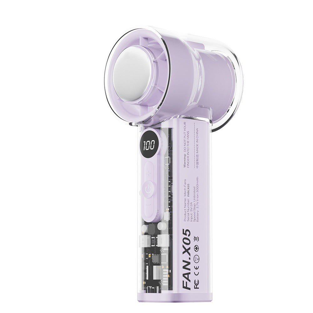 Unisex Handventilator Kompakt Tragbar Ergonomisch 3