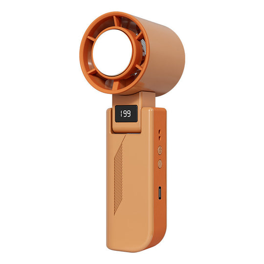 Unisex Handventilator Tragbar Mit LCD-Display Und Wiederaufladbarem Akku 2