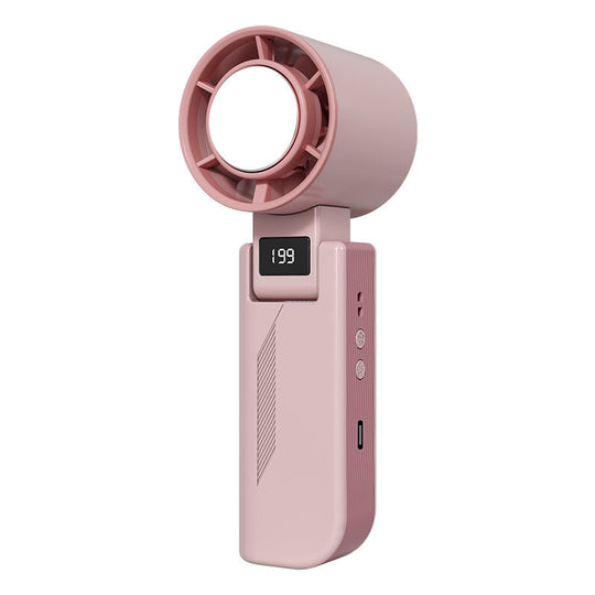 Unisex Handventilator Tragbar Mit LCD-Display Und Wiederaufladbarem Akku 3