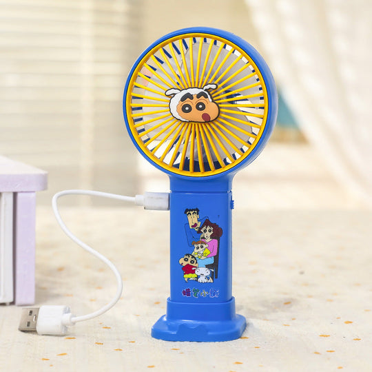 Unisex Handventilator Tragbar mit Flexiblem Hals für Optimale Luftzirkulation 5
