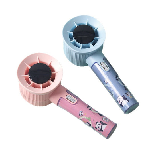Unisex Handventilator mit Feuchtigkeitsbehälter im Panda-Design 8