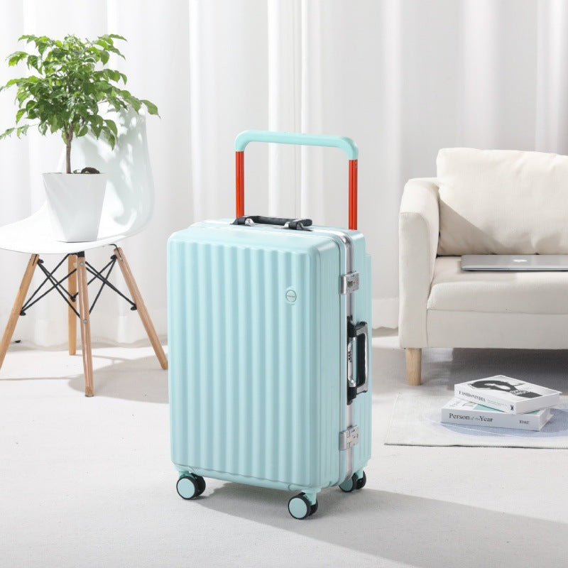 Unisex Hartschalen-Reisekoffer mit 360-Grad-Spinnerrädern 0
