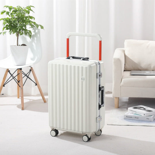 Unisex Hartschalen-Reisekoffer mit 360-Grad-Spinnerrädern 8