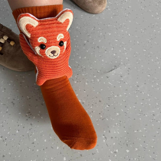 Unisex Haussocken mit 3D-Tierdesign für Gemütlichkeit und Komfort 5