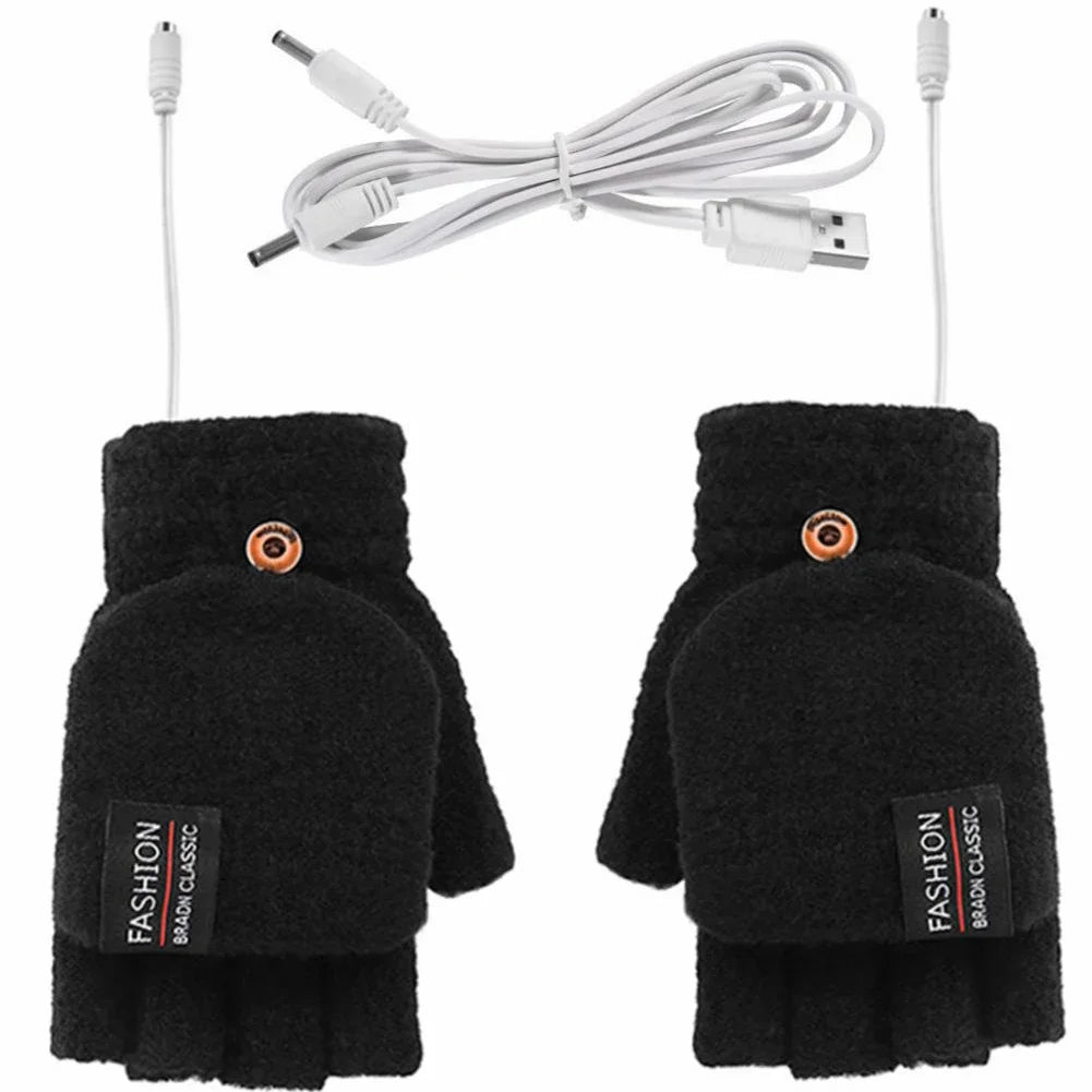 Unisex Heizhandschuhe USB-wiederaufladbar mit Temperaturregelung für kalte Tage 2