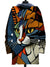 Unisex Hoodie Kunstmotiv Fleece Material 0