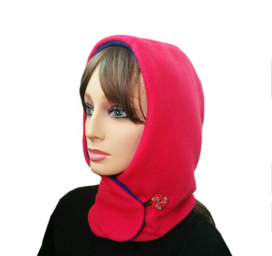 Unisex Kapuzenschal für kalte Wintertage 1