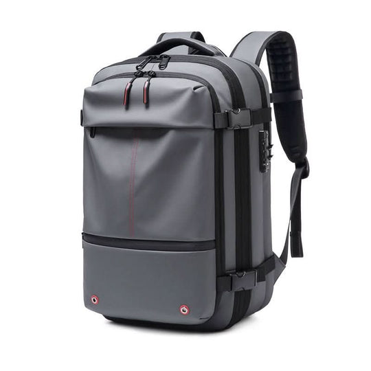 Unisex Laptop Rucksack Komprimierbar mit 17 Zoll Laptopfach für Reisen und Business 8