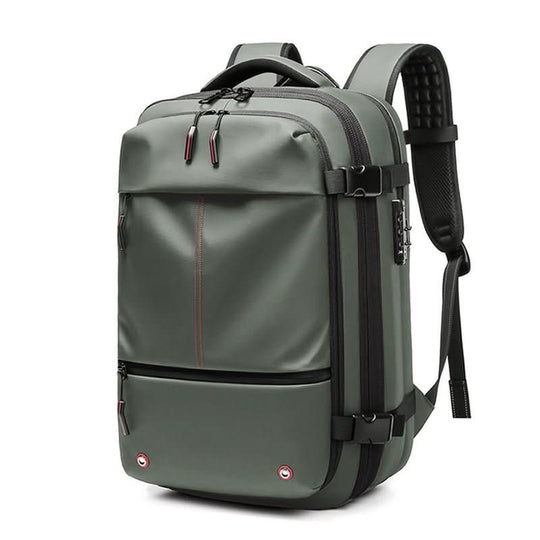 Unisex Laptop Rucksack Komprimierbar mit 17 Zoll Laptopfach für Reisen und Business 9