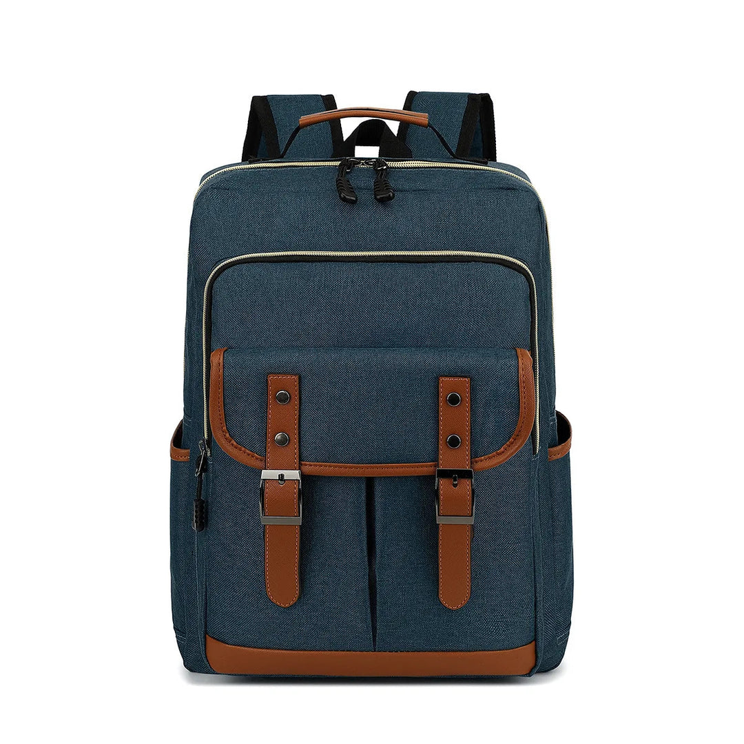 Unisex Laptop Rucksack Vintage Stil Mit Wasserdichtem Design 11