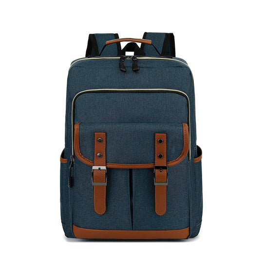 Unisex Laptop Rucksack Vintage Stil Mit Wasserdichtem Design 11