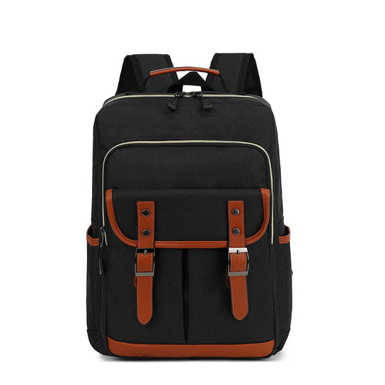 Unisex Laptop Rucksack Vintage Stil Mit Wasserdichtem Design 12
