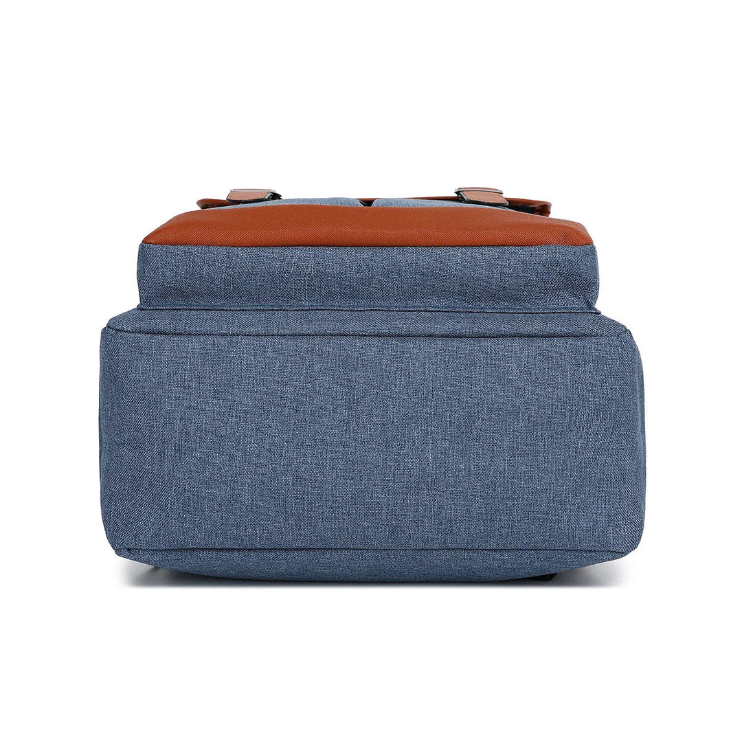Unisex Laptop Rucksack Vintage Stil Mit Wasserdichtem Design 3