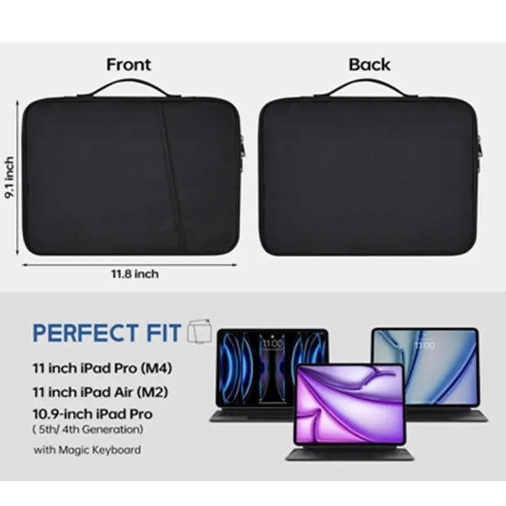 Unisex Laptoptasche Wasserdicht mit Stoßschutz Modernes Design für Pendler und Reisende 5