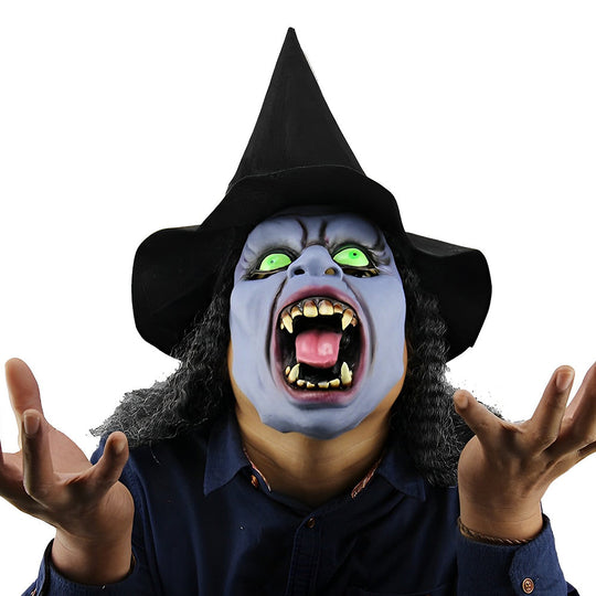 Unisex Latex Gesichtsmaske für Halloween und Cosplay 21