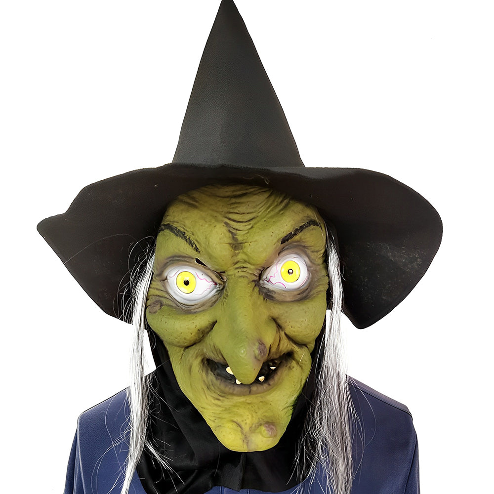 Unisex Latex Gesichtsmaske für Halloween und Cosplay 24
