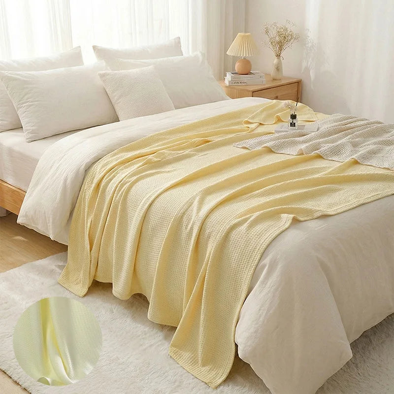 Unisex Leichte Sommerdecke Atmungsaktiv und Weich 8