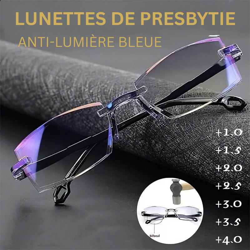 Unisex Lesebrille Multifokal mit Blaulichtfilter für Damen und Herren 3
