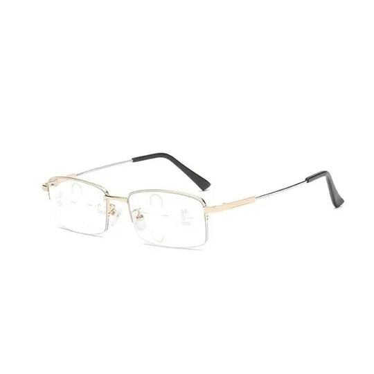 Unisex Lesebrille im Vintage-Design mit quadratischem Rahmen 6
