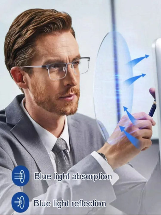 Unisex Lesebrille mit Blaulichtfilter Ultraleicht 6