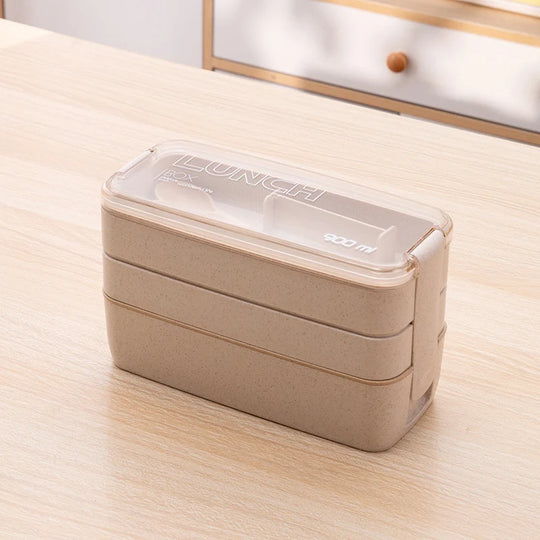 Unisex Lunchbox Kompakt für Essensvorbereitung und unterwegs 4