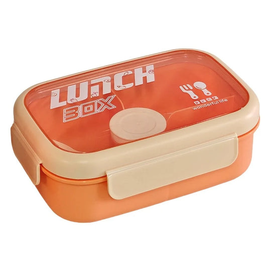 Unisex Lunchbox mit auslaufsicherem Design und integriertem Besteckfach 0