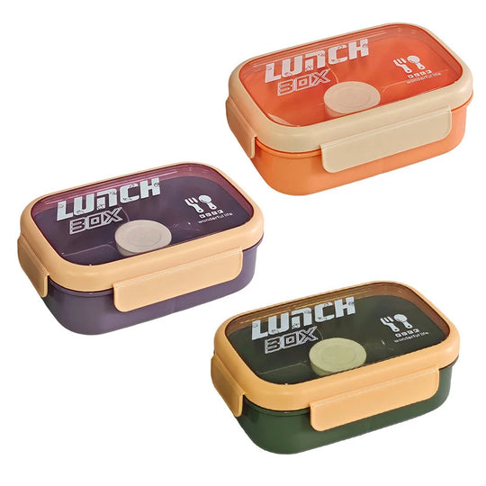 Unisex Lunchbox mit auslaufsicherem Design und integriertem Besteckfach 5