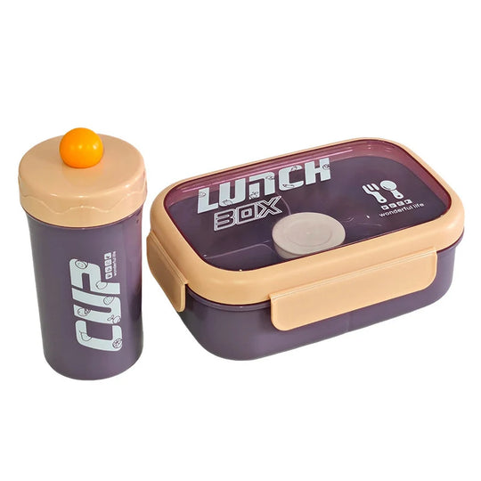Unisex Lunchbox mit auslaufsicherem Design und integriertem Besteckfach 7