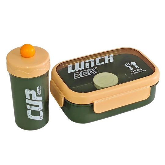Unisex Lunchbox mit auslaufsicherem Design und integriertem Besteckfach 9