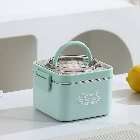 Unisex Lunchbox mit mehreren Fächern und praktischem Design 7