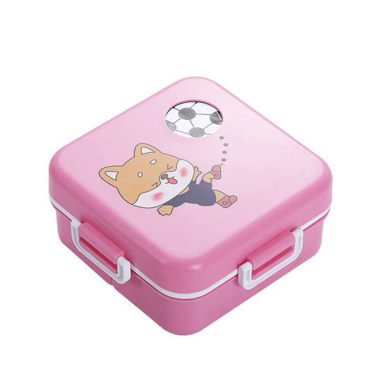Unisex Lunchbox mit verspieltem Design und sicherem Verschluss 5