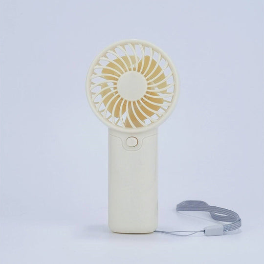 Unisex Mini-Handventilator Kompakt Tragbar Mit Wiederaufladbarem Akku 6