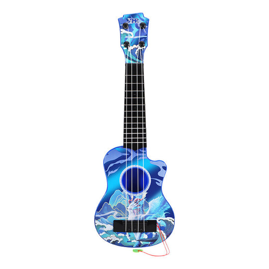 Unisex Mini Akustik-Ukulele Kompakt und Tragbar 4