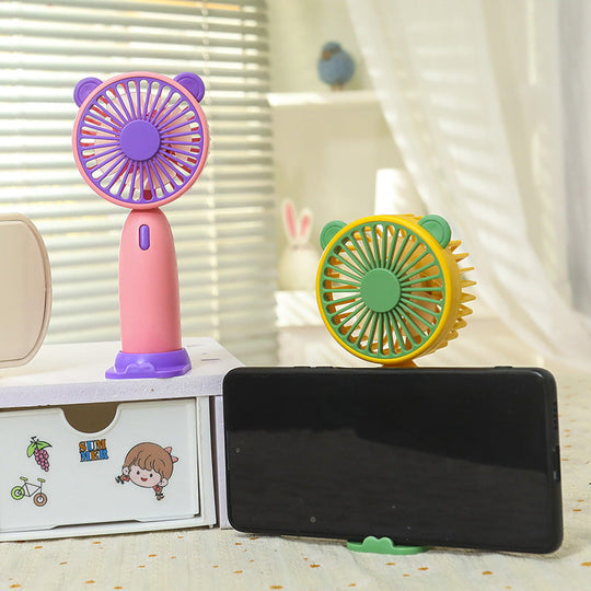 Unisex Mini Ventilator USB Tragbar Klein Handventilator Kompakt 4