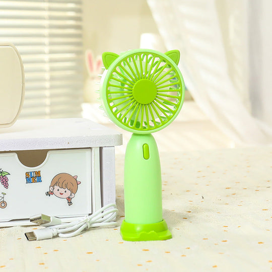Unisex Mini Ventilator USB Tragbar Klein Handventilator Kompakt 7
