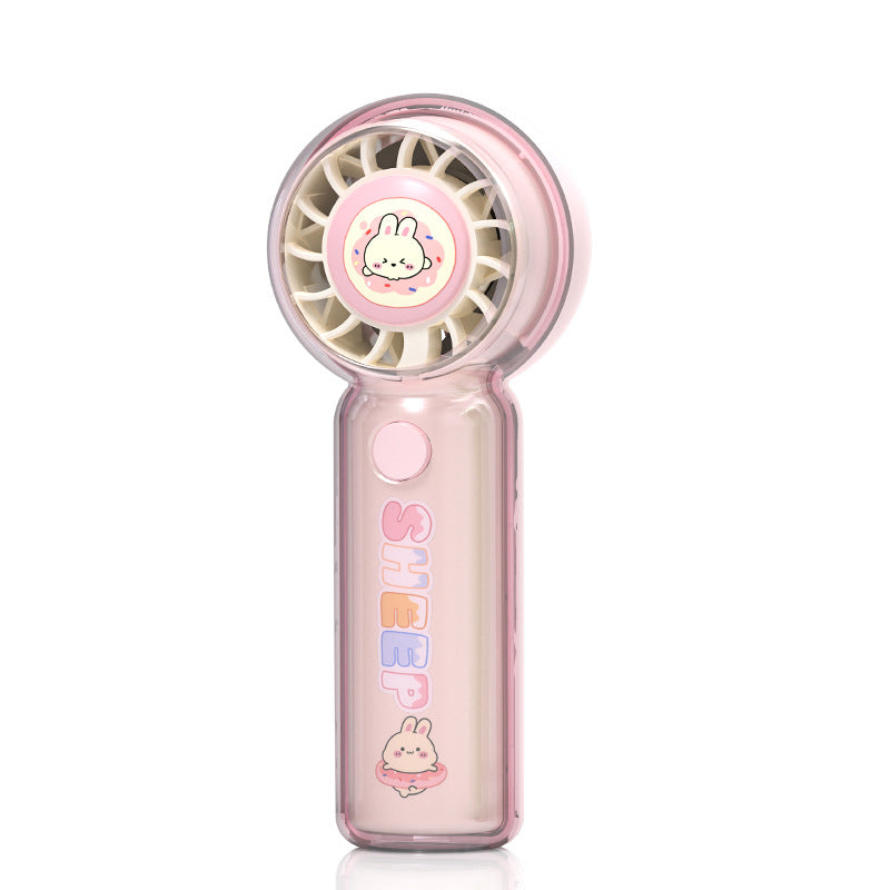 Unisex Mini Ventilator mit Katzenmotiv Tragbar und Leise 1