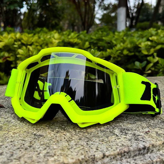 Unisex Motocross Brille Winddicht mit UV-Schutz für Crosshelm 1