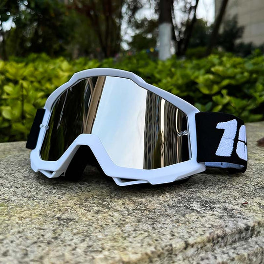 Unisex Motocross Brille Winddicht mit UV-Schutz für Crosshelm 6
