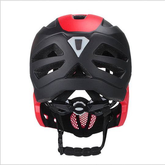 Unisex Mountainbike-Helm mit abnehmbarem Kinnschutz und Belüftung 4